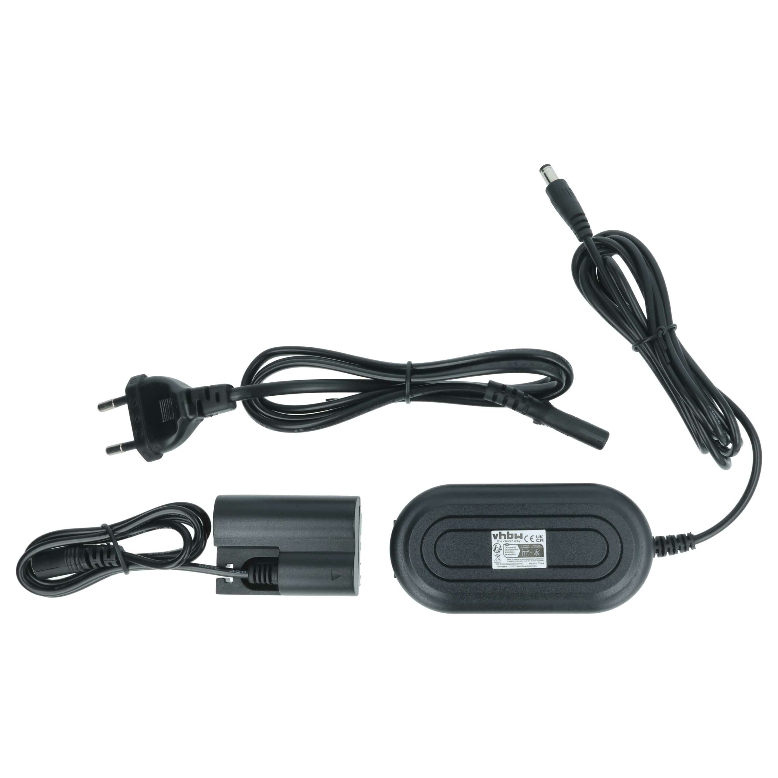 Carregador de Corrente vhbw com Acoplador CC para Canon EOS 5D, 20D, 300D - 8.1V 2.0A - Image 4