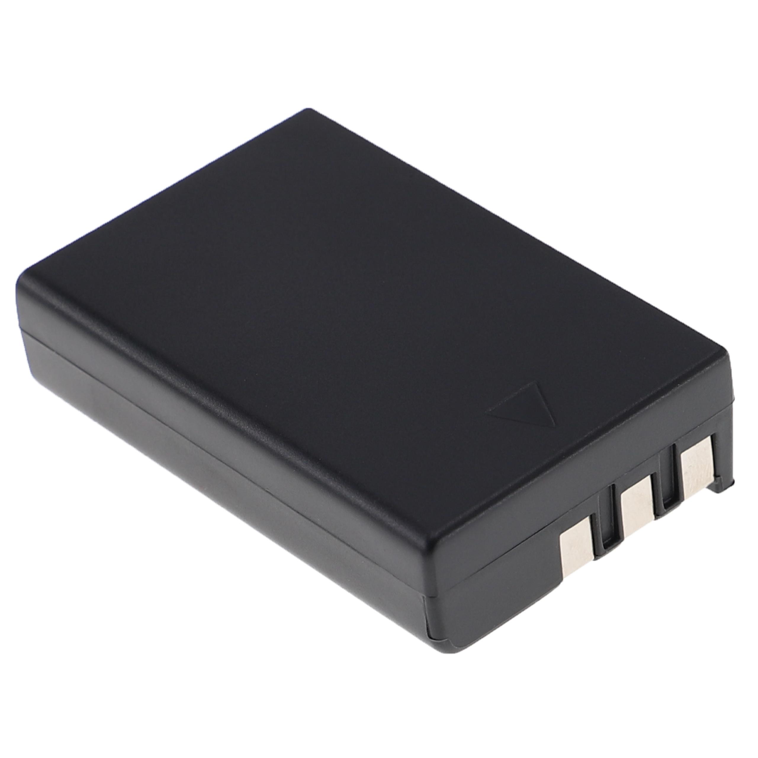 3x Baterias EXTENSILO para Nikon EN-EL9, EN-EL9E - 1000mAh, 7.4V
