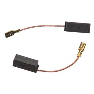 2x Escovas de Carvão vhbw para Ferramenta Elétrica Dremel - 14 x 6 x 6 mm