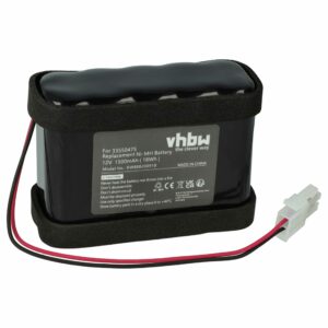 Bateria vhbw para automatismo de portão Besam / Assa Abloy 1500 mAh 12 V NiMH