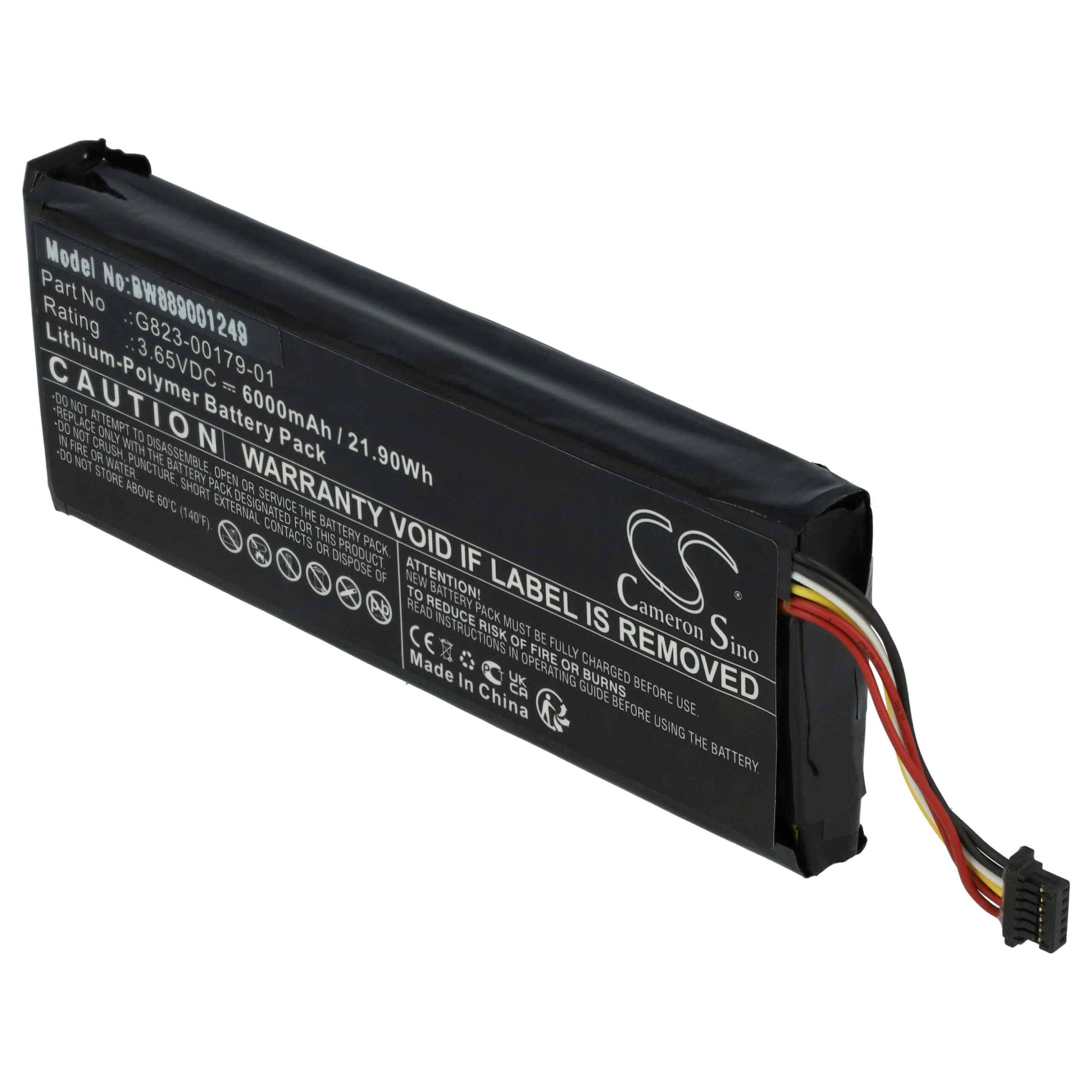 Bateria vhbw para Intercomunicador Google Nest G823-00179-01 6000 mAh 3.65 V Li-polímero - Image 3