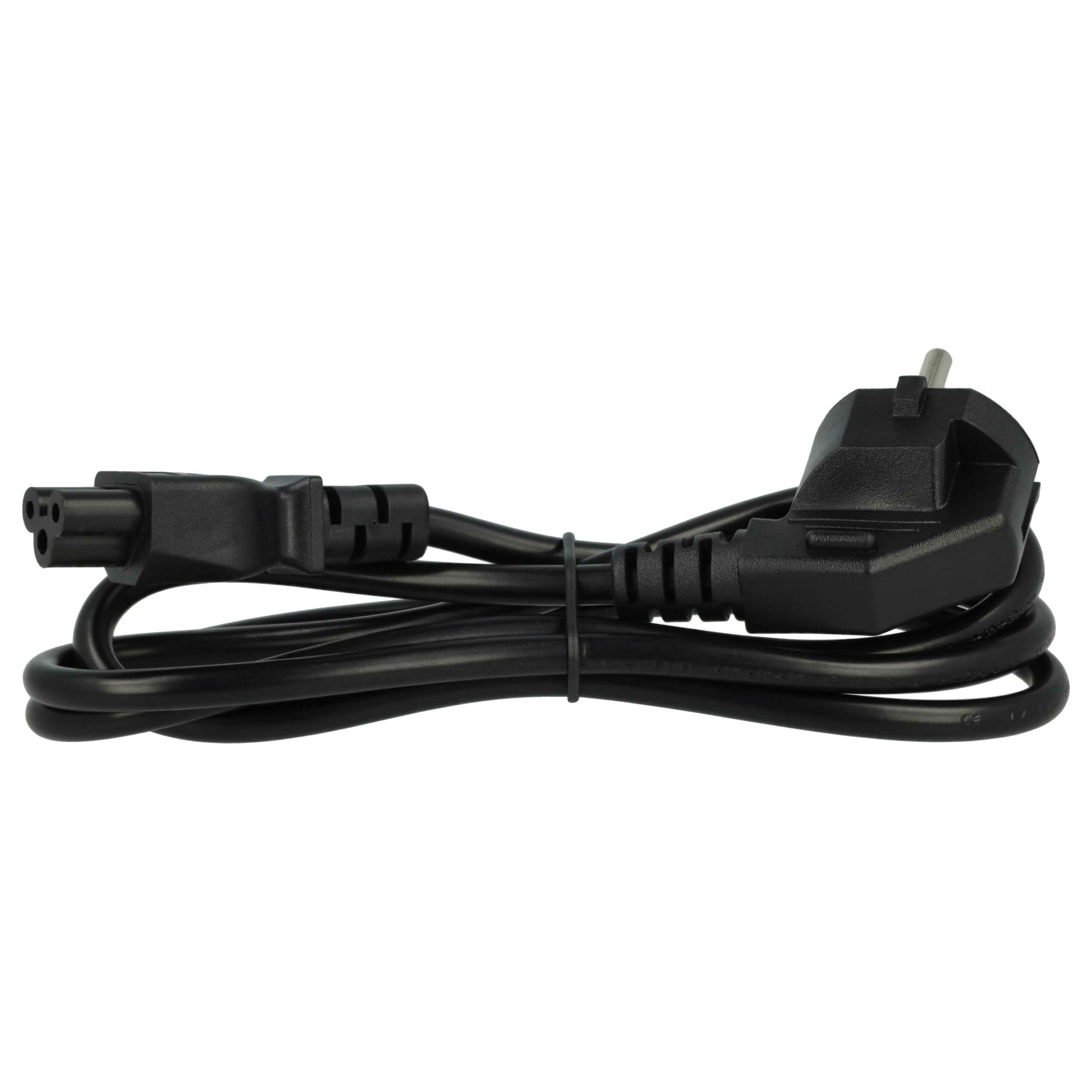5x Cabo de Alimentação C5 Ficha Euro vhbw para Aspirador Robô Vorwerk VR300 - 1,2 m - Image 4