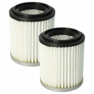 2x Filtro HEPA vhbw para Aspirador de Cinzas Grafner 20l A15743, 20 L