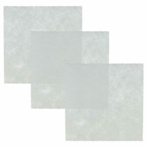 3x Filtro do Motor vhbw para Aspirador Philips PowerGo FC8240, FC8250 - 7 x 9.6 cm