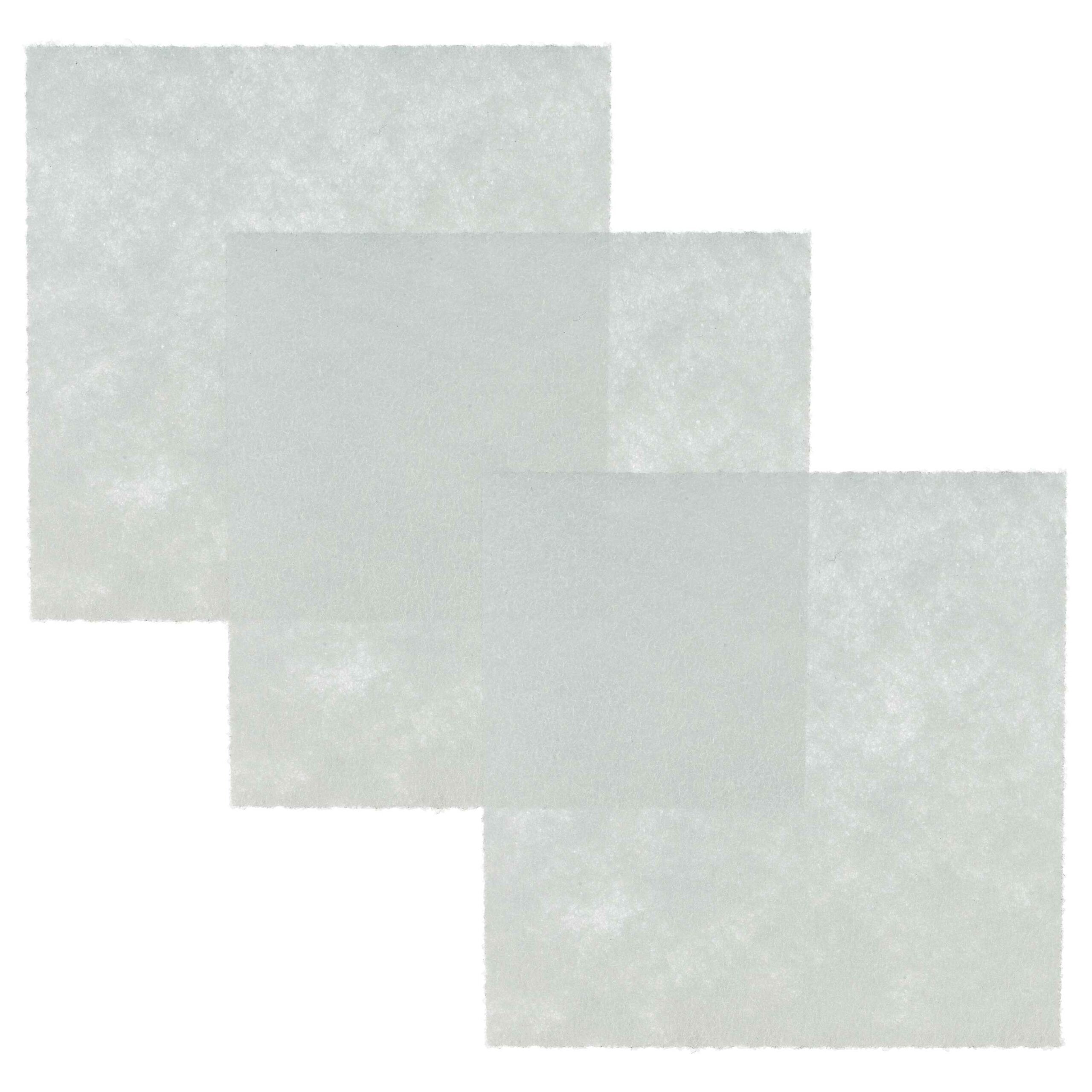 3x Filtro do Motor vhbw para Aspirador Philips PowerGo FC8240, FC8250 - 7 x 9.6 cm