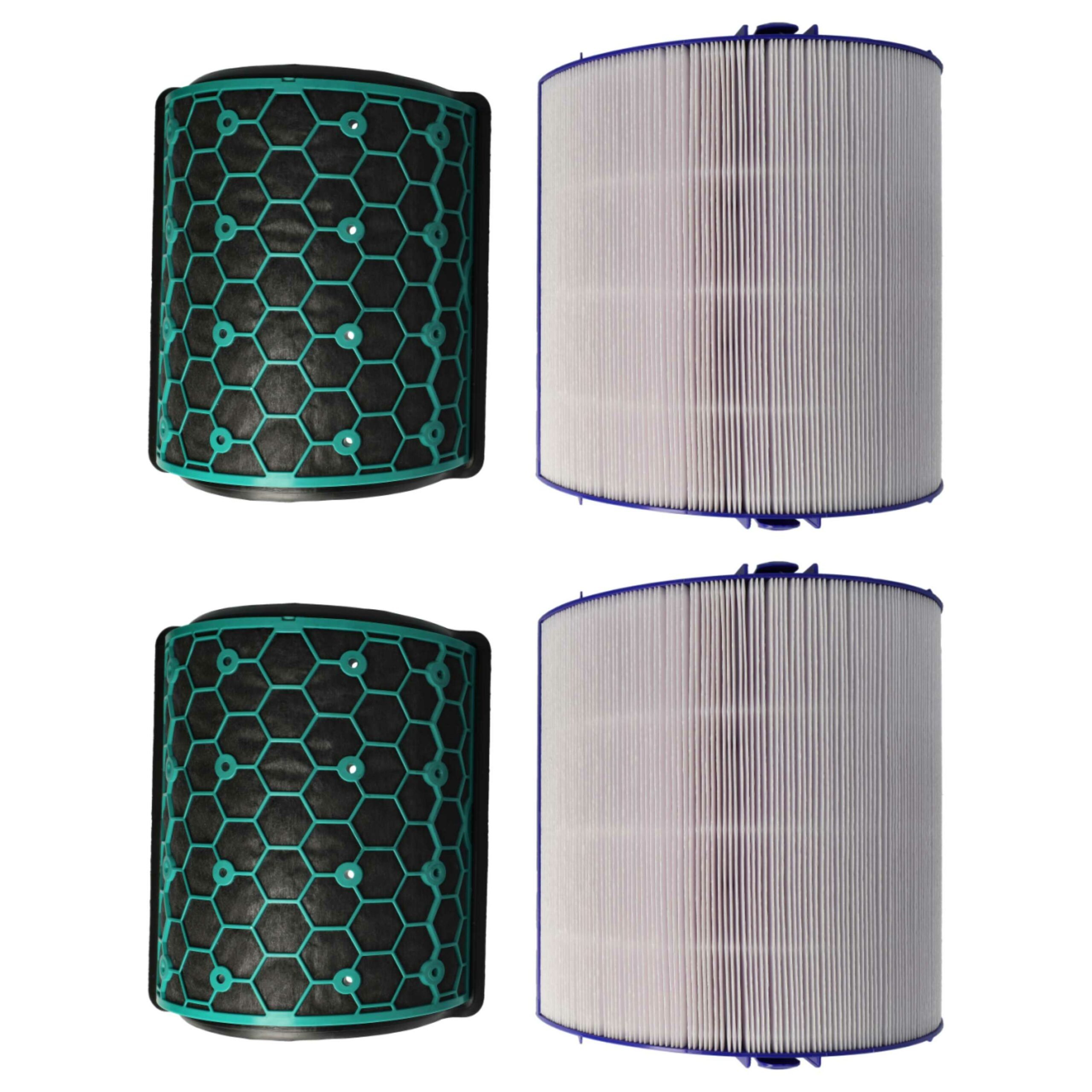 Conjunto de 6 Filtros vhbw para Purificador de Ar Dyson - Filtro HEPA e Carvão Ativado - Image 3