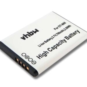 Bateria vhbw para telemóvel Alcatel CAB22D0000C1 / CAB22B0000C1 - 700 mAh 3.7 V