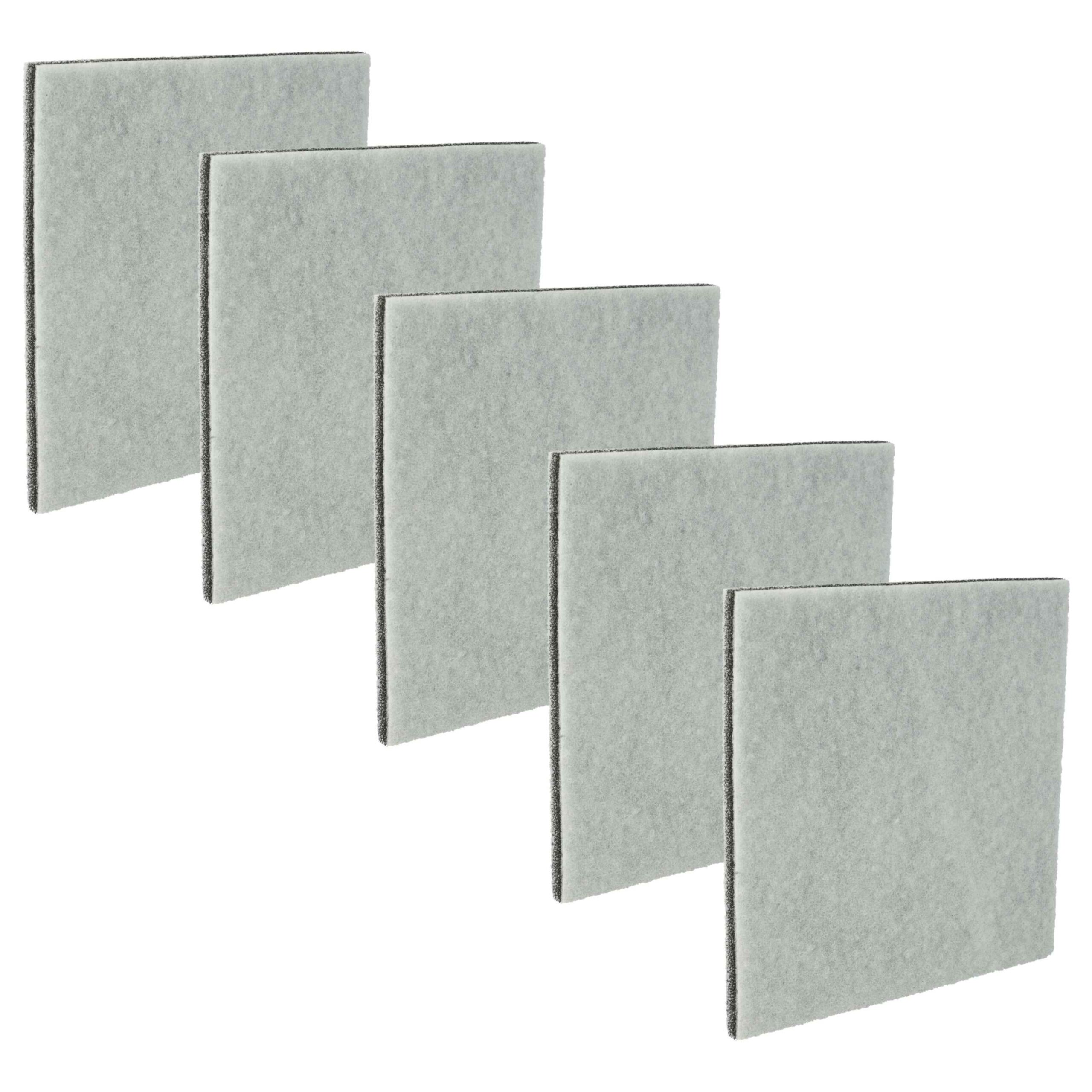 Conjunto de 5 Filtros de Motor para Aspirador Philips 13x13cm