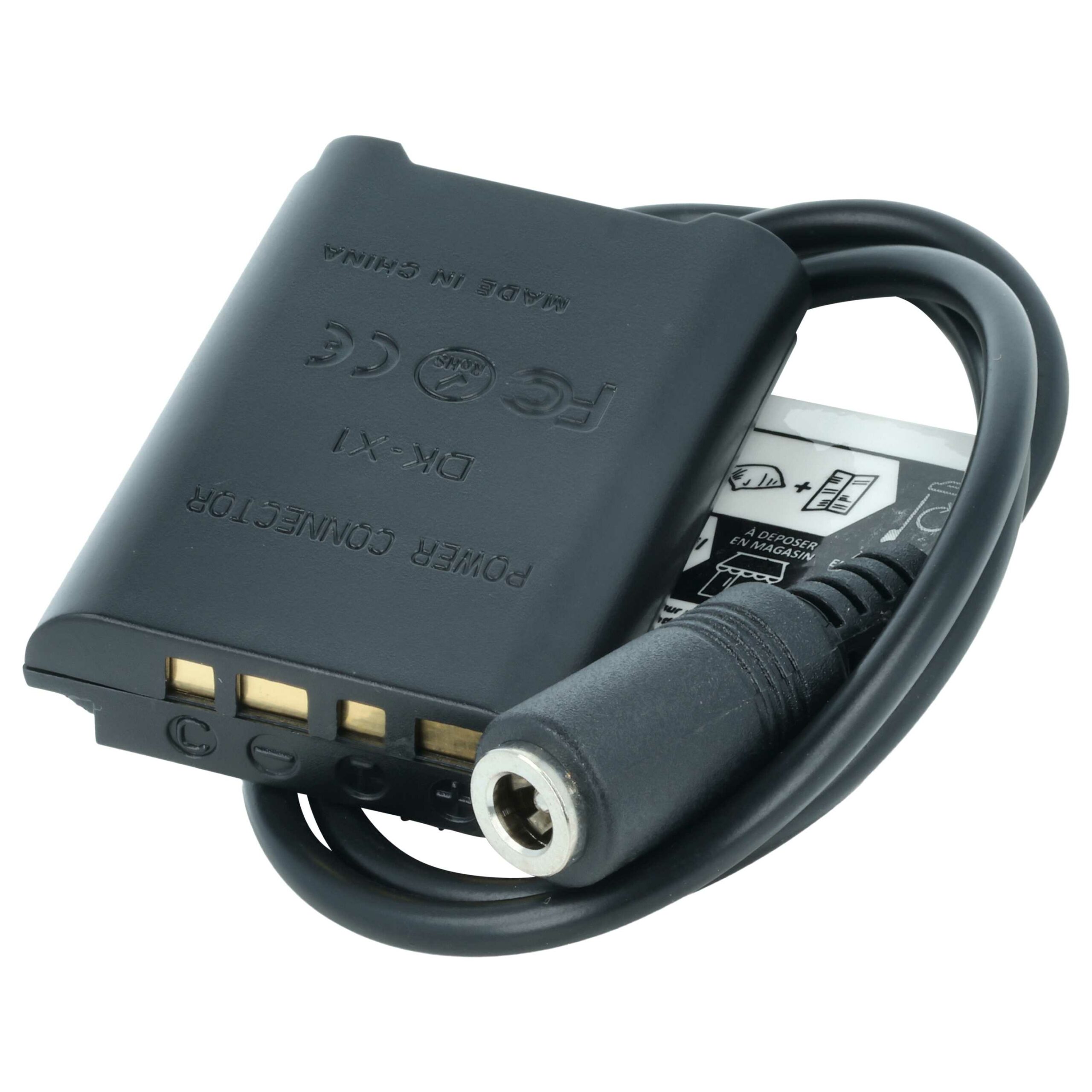 Acoplador CC vhbw substitui Sony NP-BX1, NP-FX1 para Câmaras Sony - Image 4