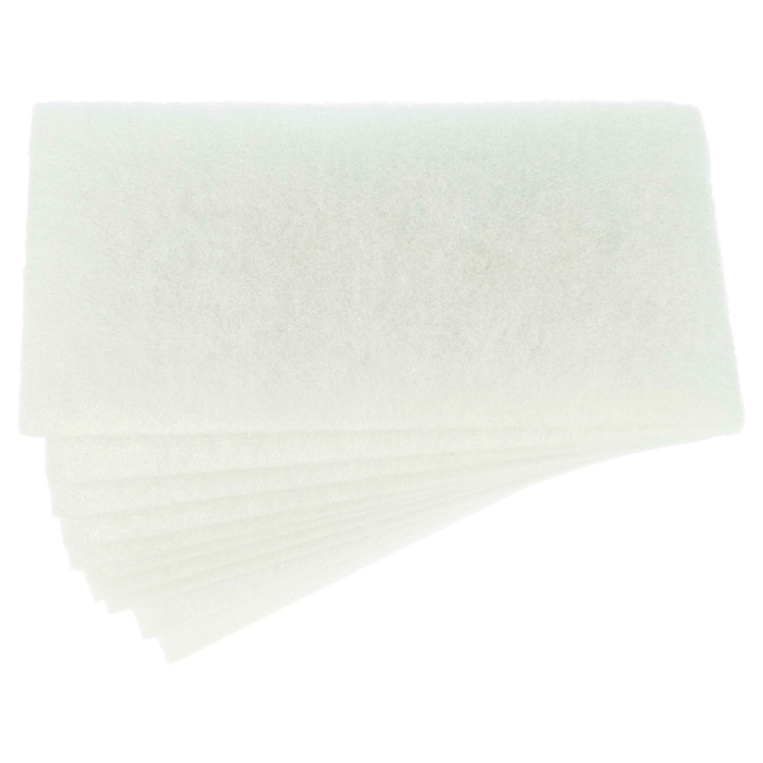 10x Filtros de Ar vhbw para Zehnder Vent - Classe G3, Branco - Image 3