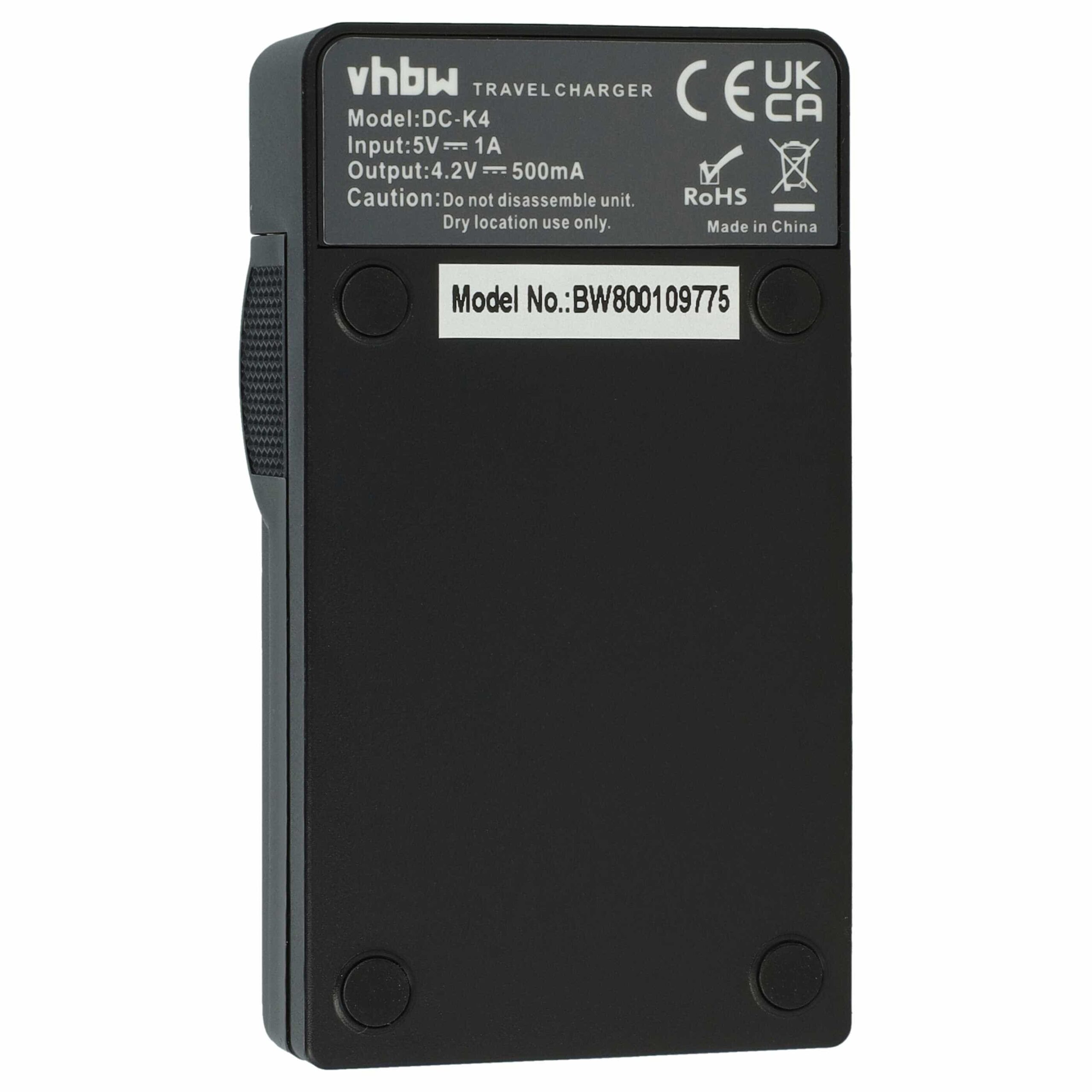 Carregador USB-C vhbw + Cabo para Nikon, Klicktel Coolpix - 0.5 A - Image 4