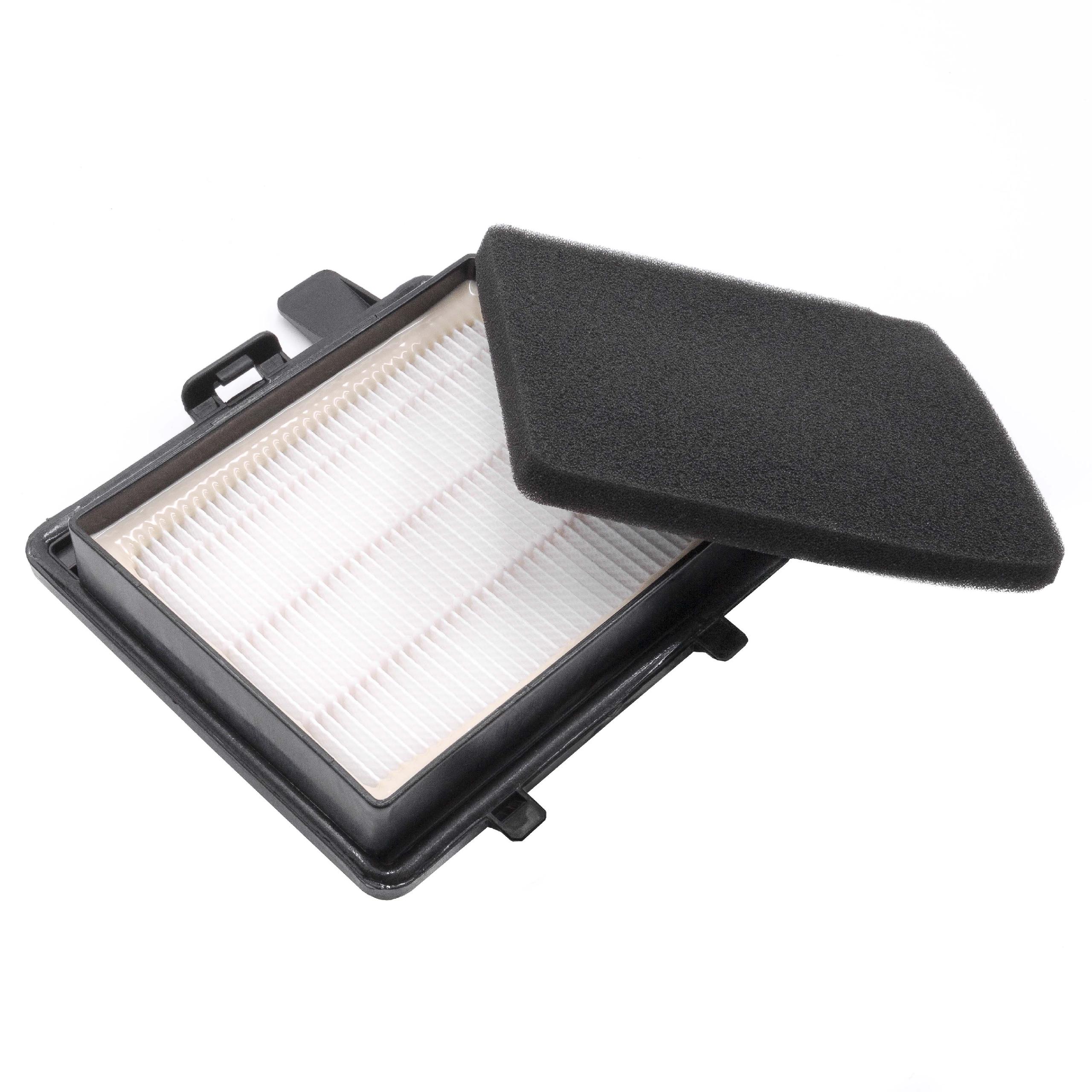 Conjunto de Filtros vhbw para Aspirador Zelmer Galaxy 2, Pulser - HEPA e Espuma