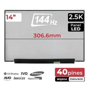 Ecrã LED 14" WQXGA 144Hz para ASUS ROG Zephyrus G14 Series | NE140QDM-NX4