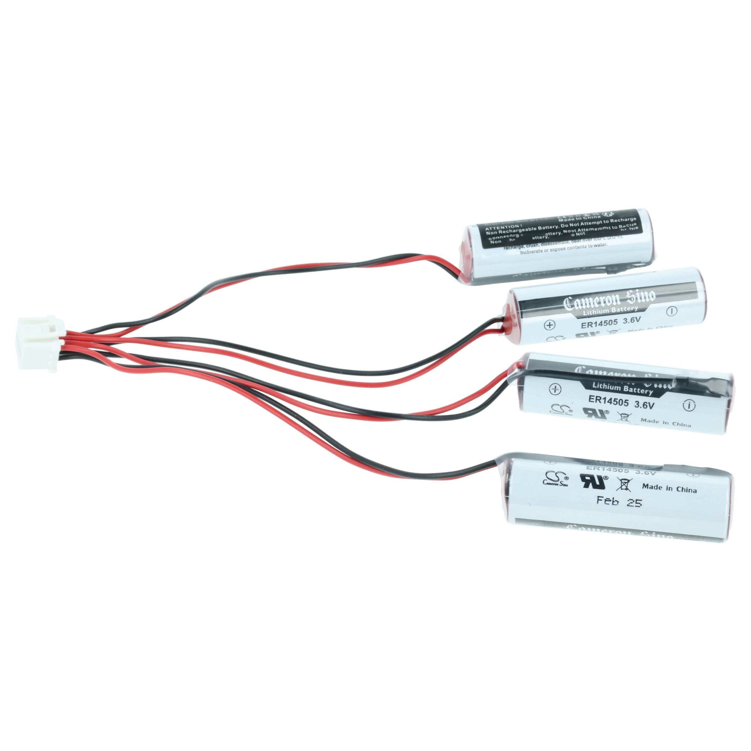 Bateria vhbw para Robot Industrial Yaskawa HW0470360-A 2400 mAh 3.6 V Li-SOCl2 - Image 3