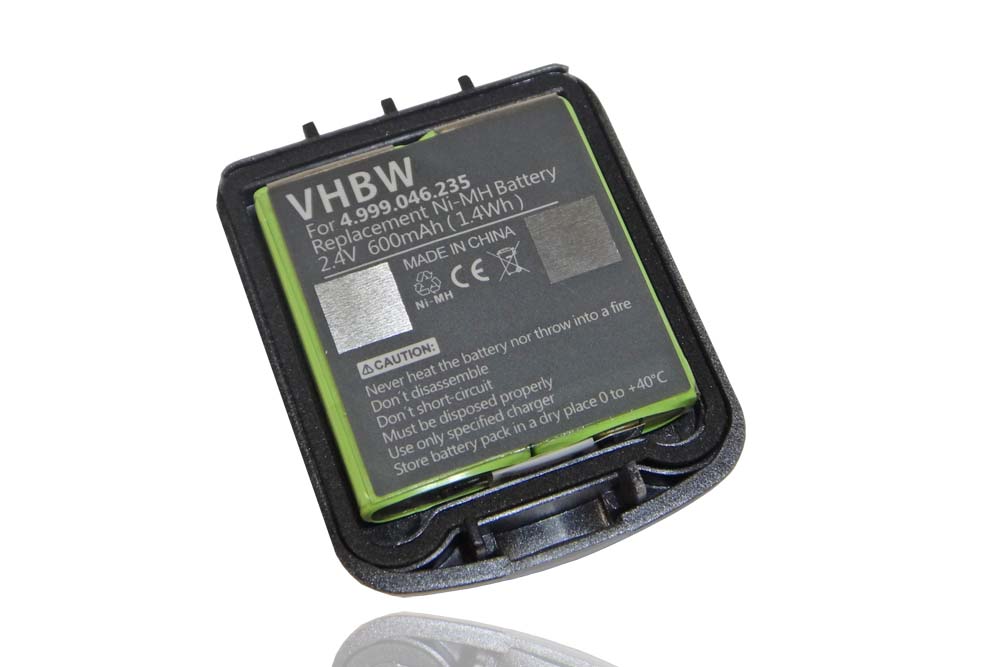 Bateria vhbw para telefone fixo Openphone / Tenovis - 600 mAh 2.4 V NiMH