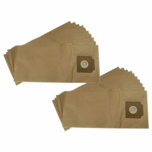 20x Sacos para Aspirador vhbw para Kärcher DS 5300, T 7/1, T 10/1 - Papel