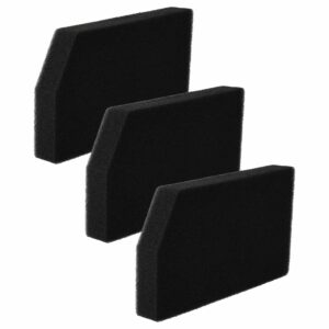 vhbw Conjunto de 3 Filtros de Espuma para Aspirador Rowenta RS-RT4042