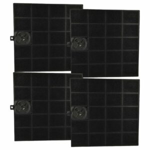vhbw 4x Filtro de carvão ativado para exaustor Gorenje 315275