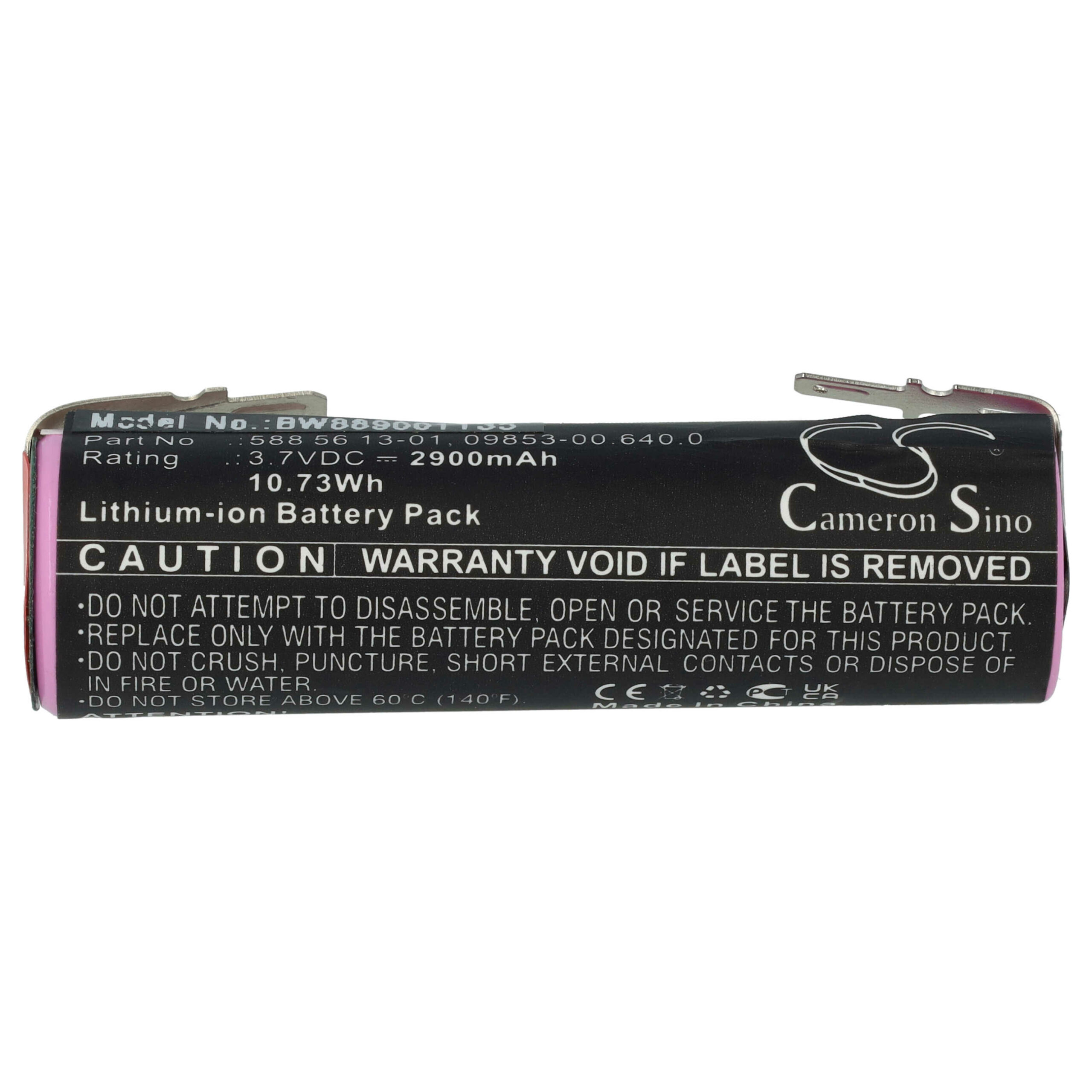 Bateria vhbw para corta-relvas Gardena 09853-00.640.0, 588 56 13-01 2900 mAh 3.7 V Li-Ion - Image 2