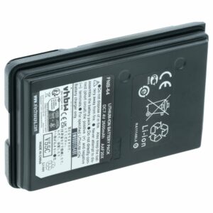 Bateria vhbw para Rádio Yaesu Vertex / Standard Horizon FNB-64H / FNB-83 - 2600 mAh 7.4 V
