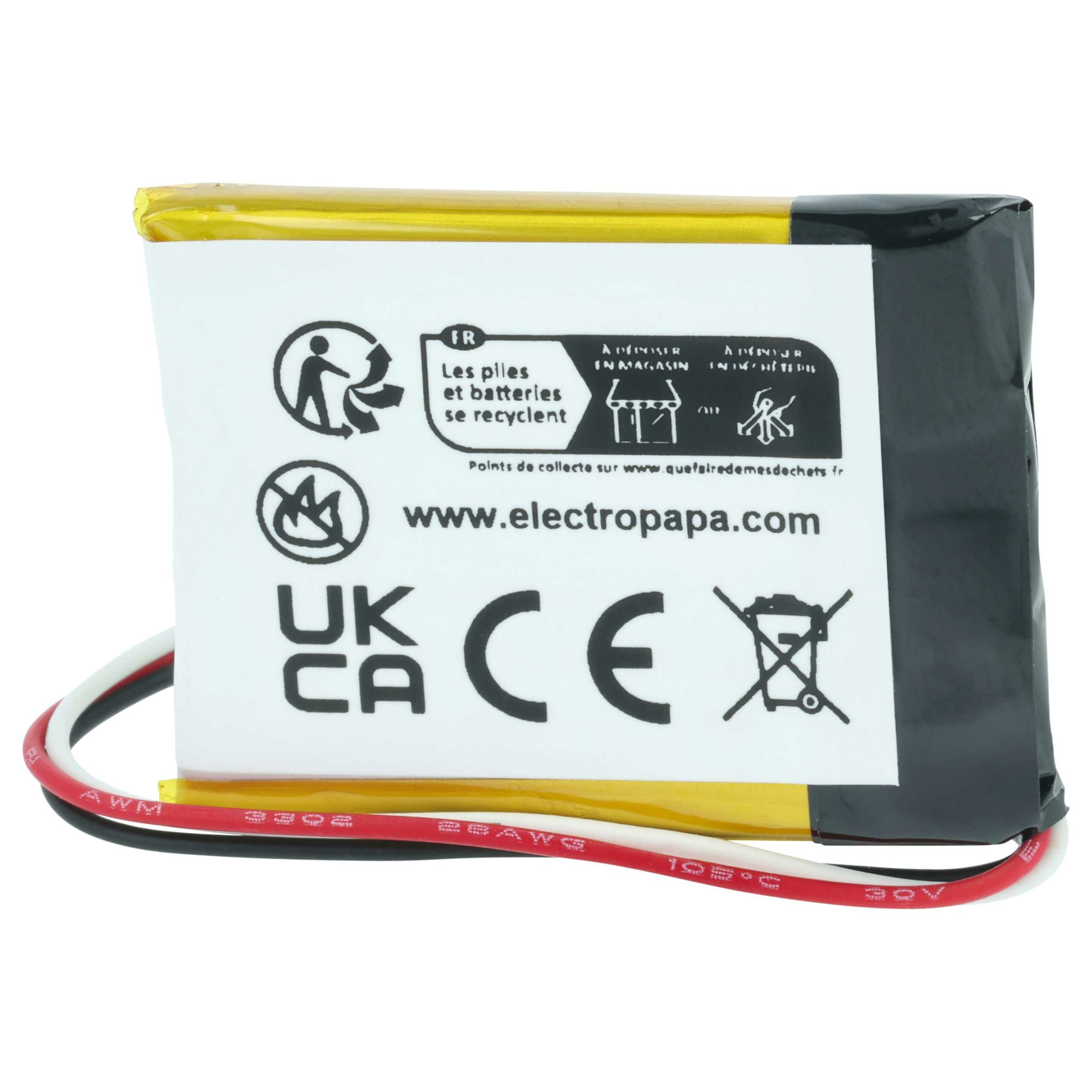 Bateria Smartwatch para Suunto PR-382530 - 240 mAh 3.7 V Li-polymer - Image 4