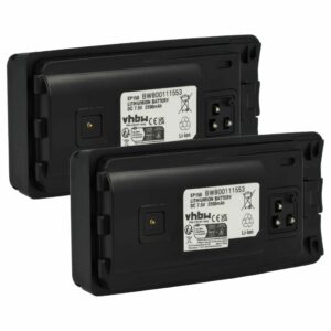 Bateria vhbw para Rádio Motorola (2200 mAh, 7.5 V, Li-Ion) com Mola de Cinto