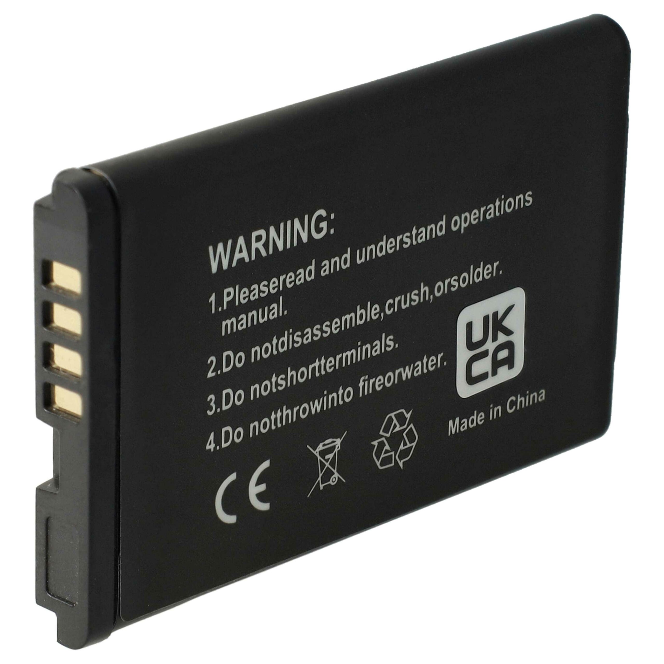Bateria vhbw para telemóvel LG (600 mAh, 3.7 V, Li-Ion) - Image 2