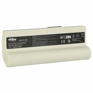 Bateria para Portátil vhbw para Asus AL23-901, AL22-901, 6600 mAh 7.4 V Branca