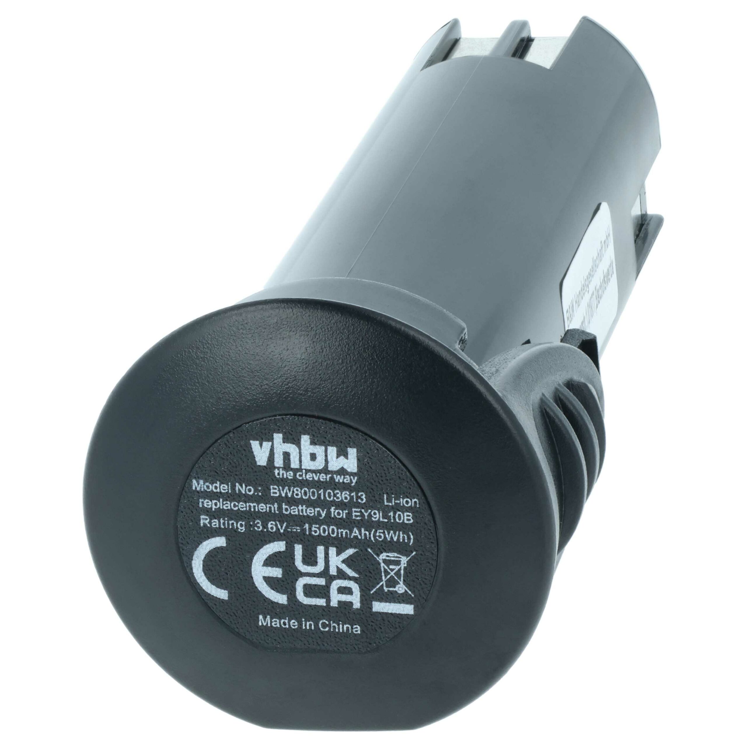 3x Baterias vhbw para Panasonic EZ9L10, EY9L10B Ferramentas Elétricas - 1500 mAh, 3.6 V, Li-Ion - Image 3