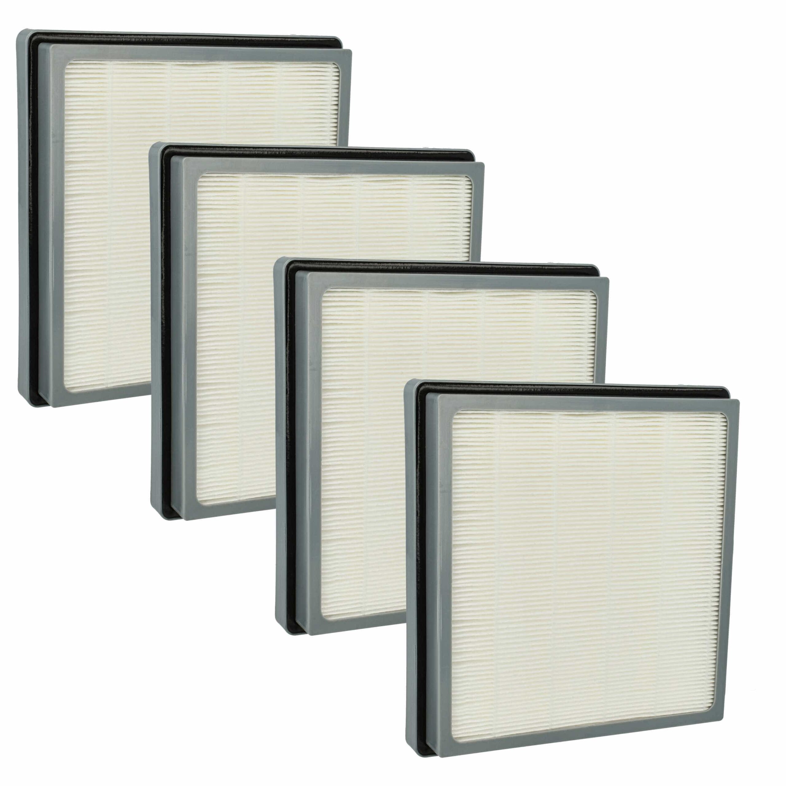 4x Filtro HEPA 13 para Aspirador Nilfisk - vhbw