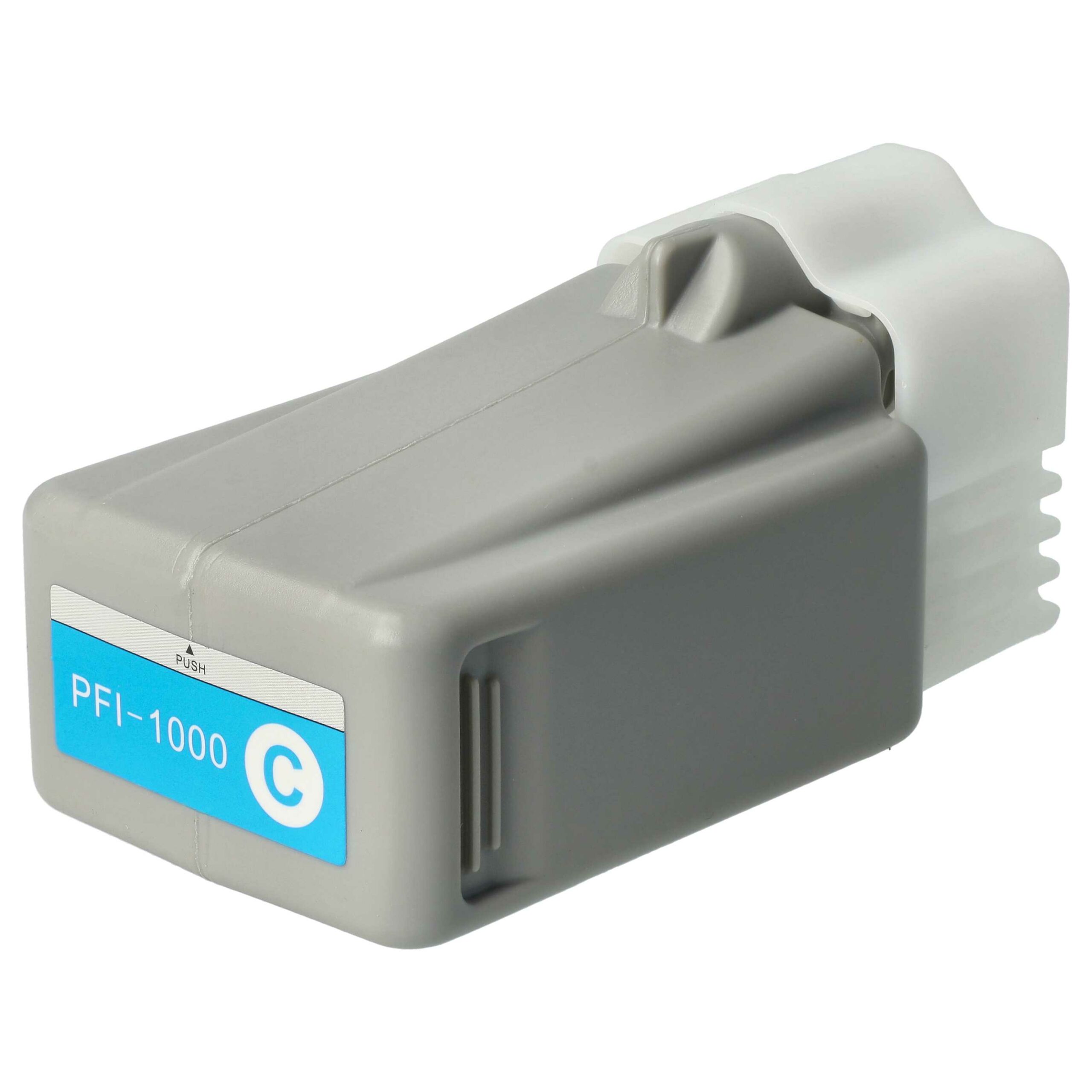 Tinteiro vhbw Cyan 80 ml com Chip para Canon Imageprograf PRO-1000 - Image 2