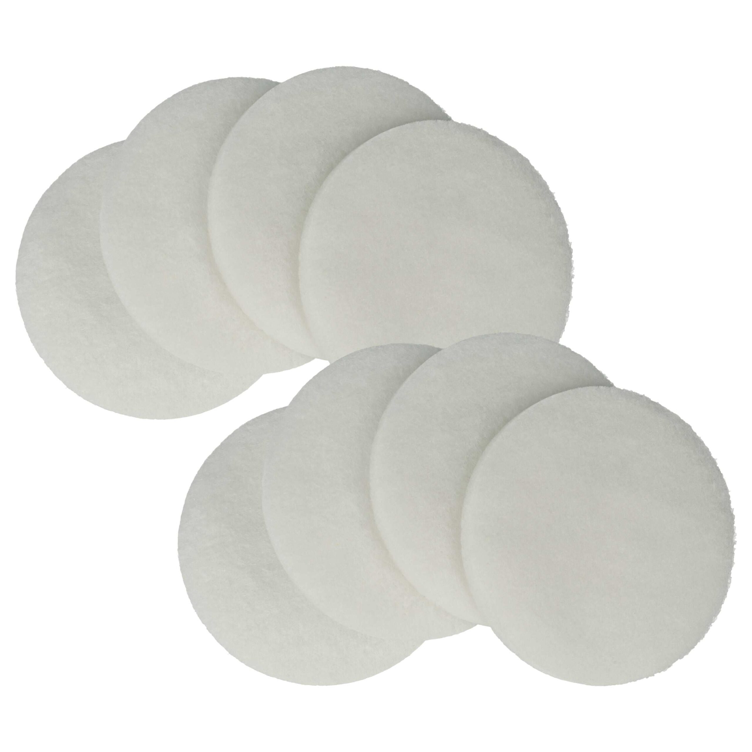 8x Filtro de Ar vhbw para Bosch Vent 2000 D - Classe G3, Branco