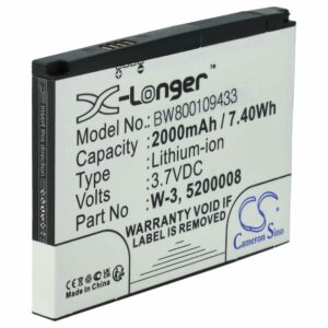 Bateria vhbw para Router Móvel Sierra / Netgear (2000 mAh, 3.7 V, Li-Ion)