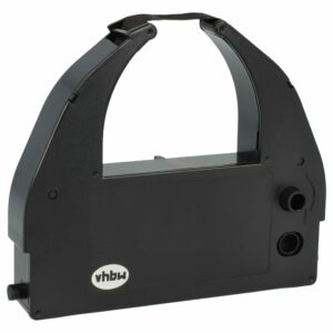 Fita de Tinta vhbw para Impressora Matricial / de Recibos (substitui Amano C-872304) - Preto