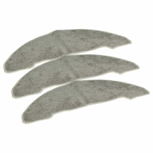 3x Pano de Limpeza em Microfibra vhbw para Robô Aspirador Proscenic 850T