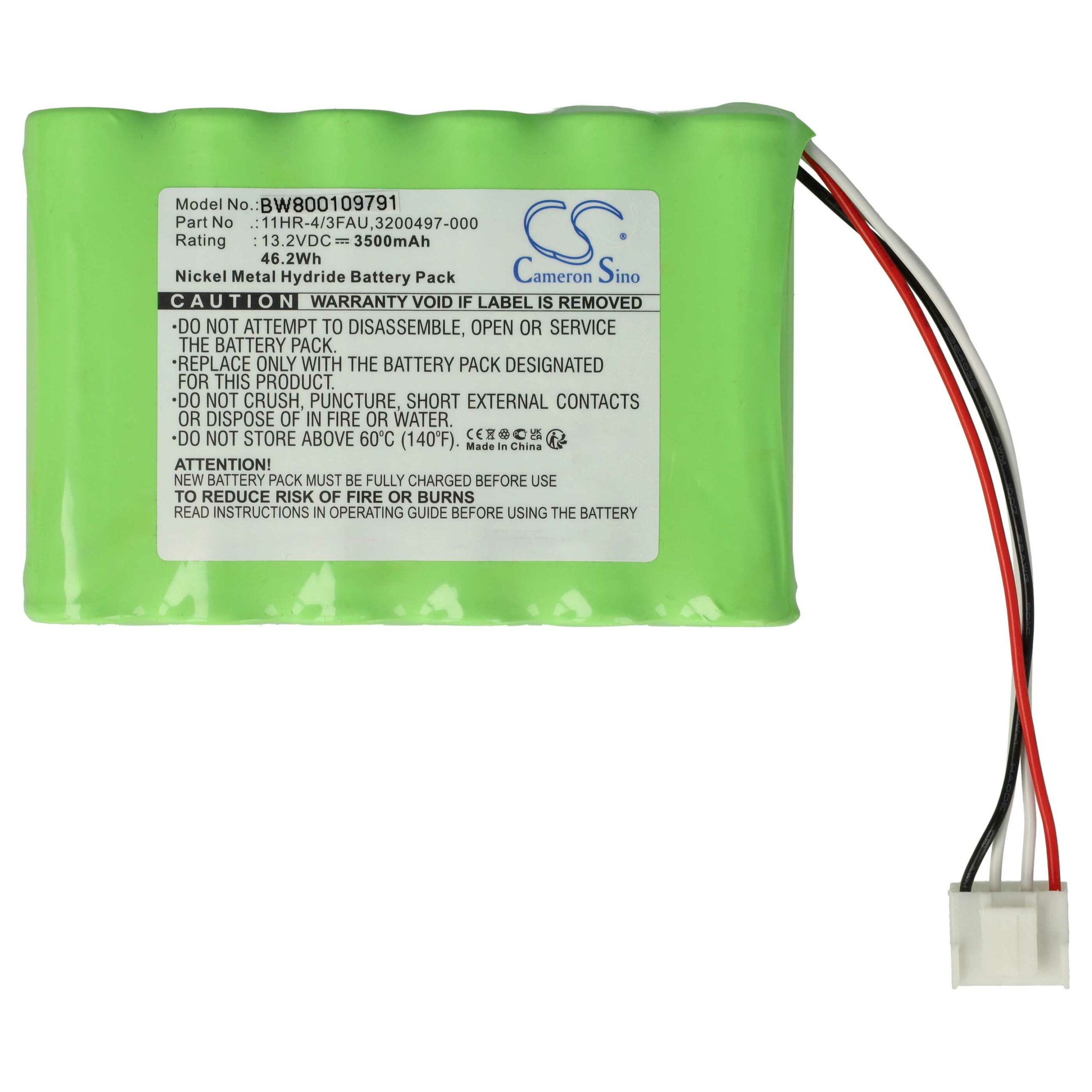 Bateria vhbw para Fusion Splicer Fujikura BTR-08R / BTR-08 - 3500 mAh 13.2 V NiMH - Image 3