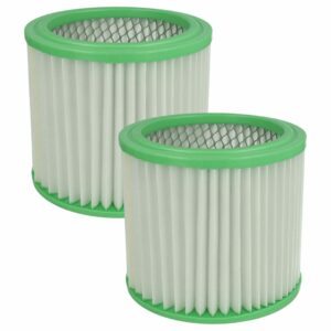 2x Filtro de Cartucho vhbw F7 para Aspirador de Cinzas Einhell e Parkside