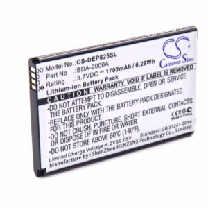 Bateria vhbw para Telemóvel Sénior substitui Doro BDA-2000A - 1700 mAh 3.7 V Li-Ion