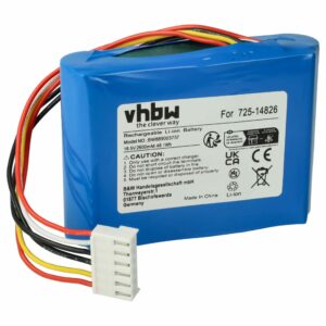 Bateria vhbw para Cub Cadet 725-14826, Robomow RK1000 - 2600 mAh 18.5 V Li-Ion