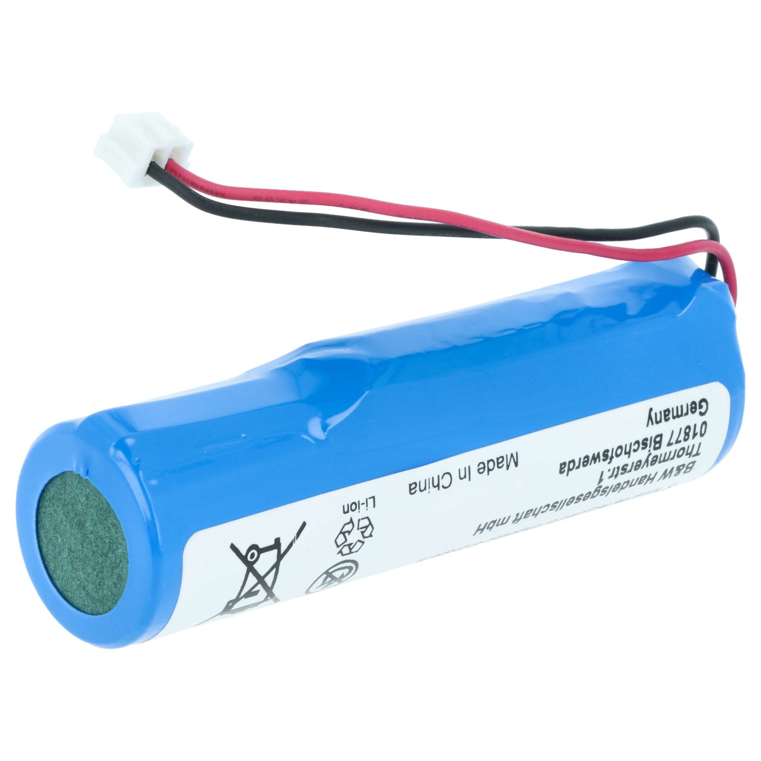 Bateria vhbw para máquina de barbear Wahl 93837-001, 93837-200 - 2600 mAh 3.7 V Li-Ion - Image 2