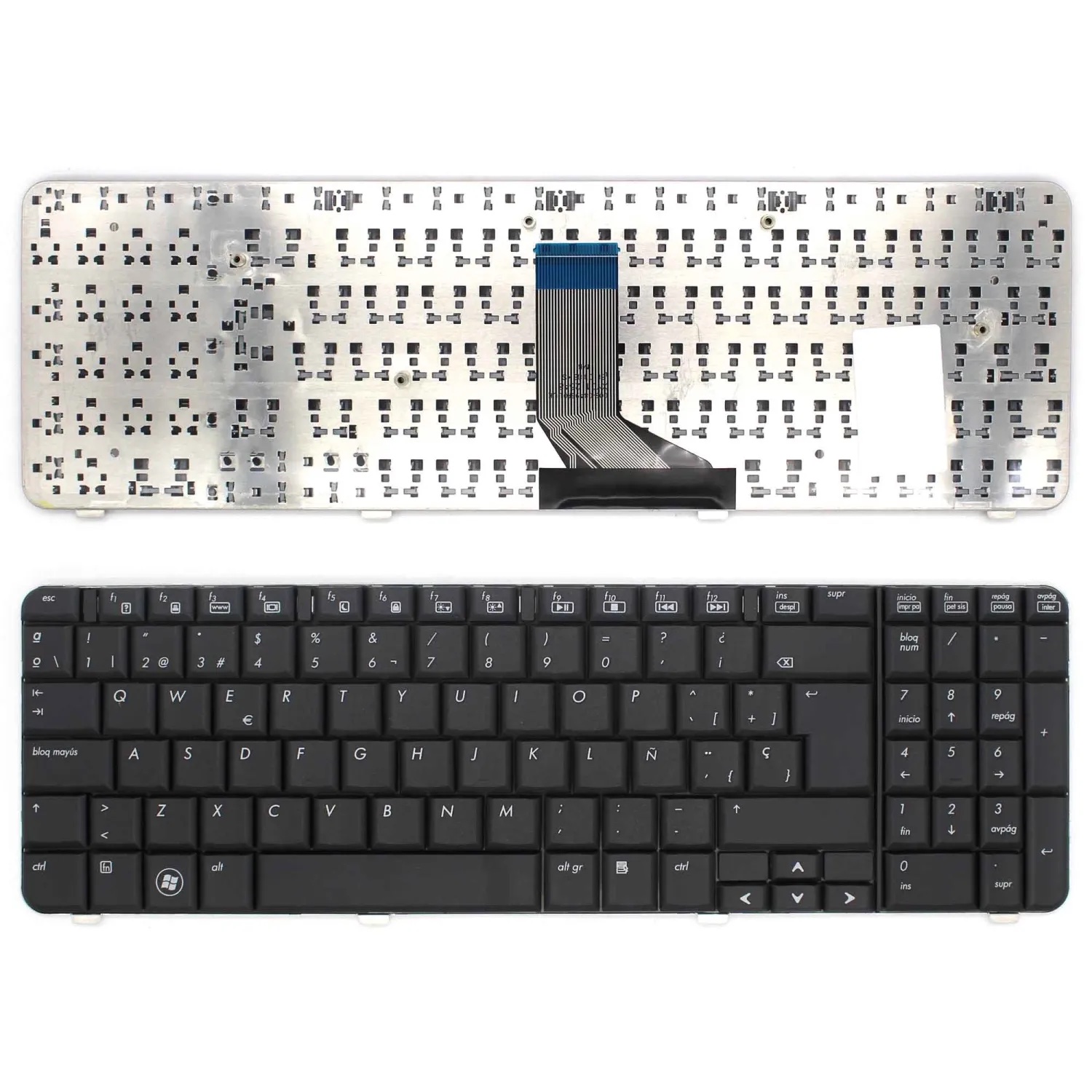 Teclado para Portátil HP Compaq Presario CQ61 G61 V108346ES1 AE0P6P00310