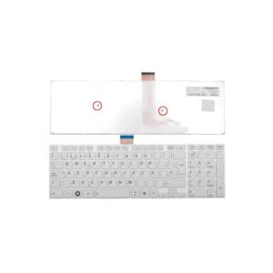 Cópia de TECLADO PARA PORTATIL TOSHIBA S50-A S50D-A S50DT-A S50T-A S55-A S55D-A S55DT-A S55T-A BRANCO RECONDICIONADO